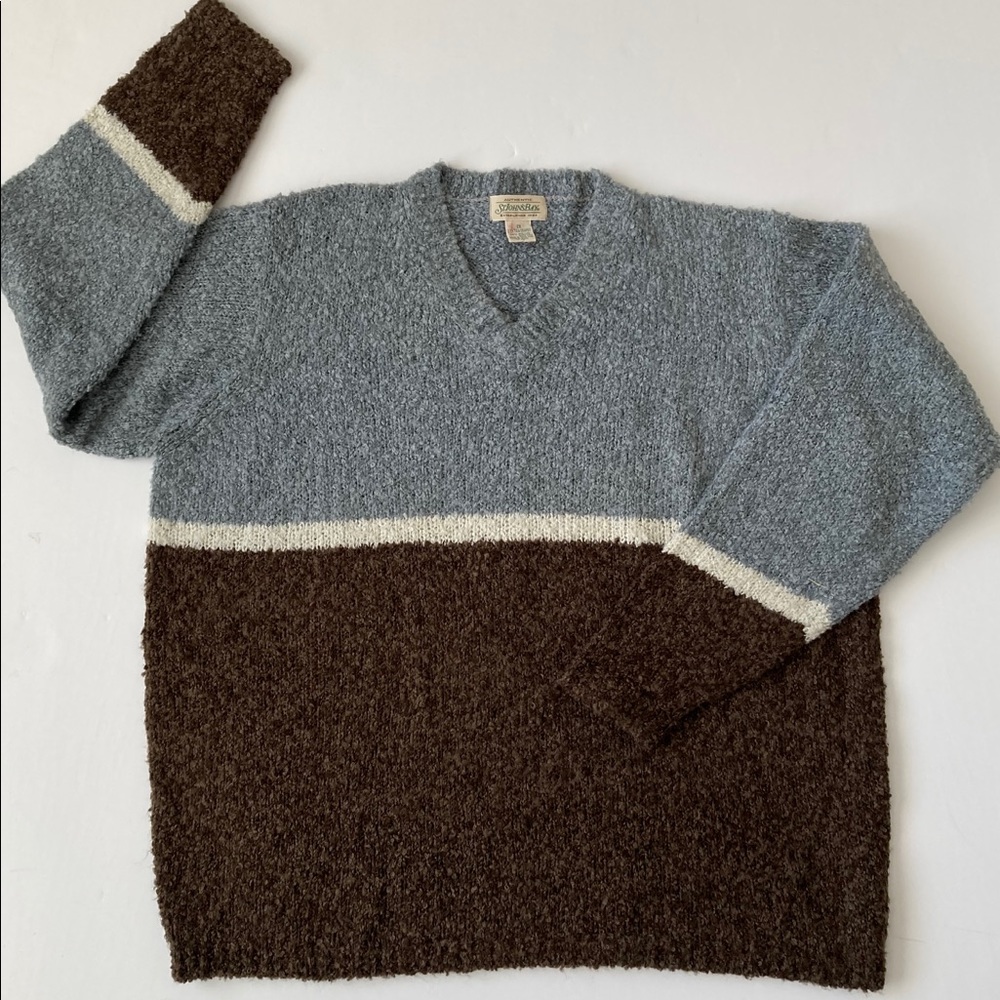 St. John’s bay Boucle color-block sweater